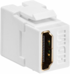 HDMI Feedthrough QUICKPORT Connector, High-Definition AV, RoHS Compliant