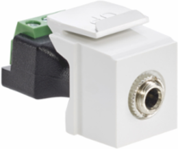 3.5mm Stereo QUICKPORT Jack, Female to Screw Terminal, RoHS Compliant