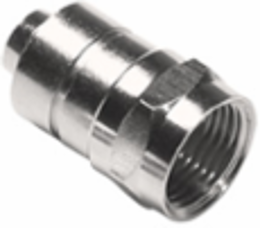 One-Piece RG-6 Crimp-On Connector, Bag of 100