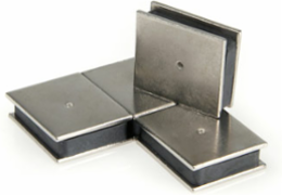 Surface Mount Housing Magnets - 4 Pack, RoHS Compliant, Made in China