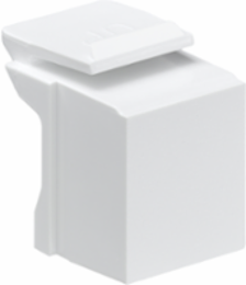 Blank QUICKPORT Insert, White, Pack of 10, RoHS Compliant