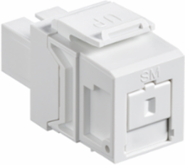 QUICKPORT™ Singlemode Simplex SC Fiber Optic Adapter Module, Zirconia Ceramic