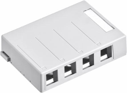 Surface-Mount QUICKPORT Box, 4-Port, RoHS Compliant