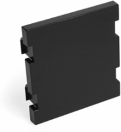 Blank MOS Module 2 Units High, Black, RoHS Compliant