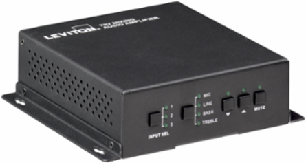 40 Watt 70V Mixing Audio Amplifier with Mic Input & RS232 Control