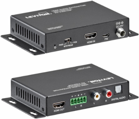 HDMI Audio Extractor 4K/60, HDCP 2.2, Compact Design, Digital Audio Output