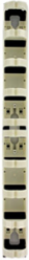 Rack-Mount Horizontal Cord Manager 1RU, Category 5e Rated, RoHS Compliant