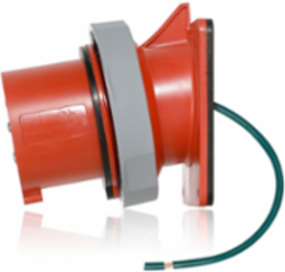 LEV Series IEC Pin & Sleeve Inlet, 20 Amp, 480 Volt, IP66/IP67/IP68/IP69K