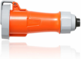 LEV Series 20A IEC Pin & Sleeve Connector, Watertight, 125/250V, IP66/IP69K