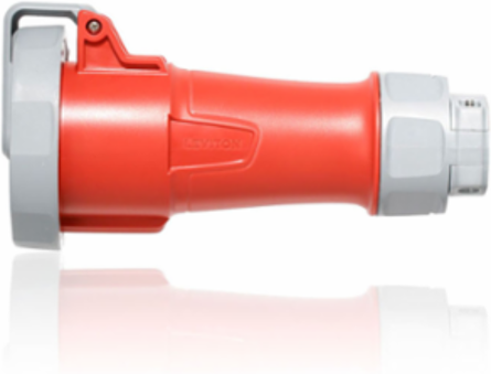 LEV Series 20A 480V 3-Phase IEC Pin & Sleeve Connector IP66/IP67/IP68/IP69K