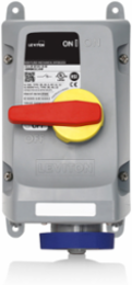 20 Amp 240 Volt 3-Phase IP66/IP67/IP68 Mechanical Interlock, Blue