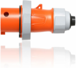 LEV Series 20 Amp Pin & Sleeve Plug, 125/250 Volt, Screwless Clamp Assembly