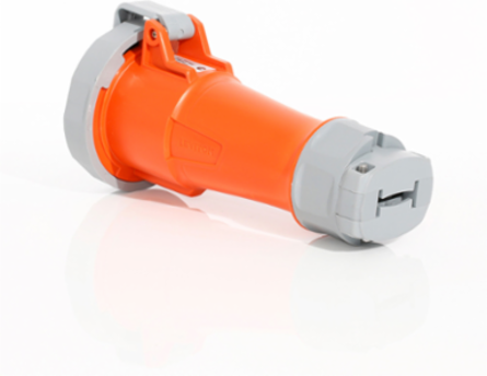 30 Amp Watertight IEC Pin & Sleeve Connector, 125/250 Volt, IP66/IP67/IP68/IP69K