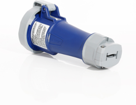LEV Series 30 Amp IEC Pin & Sleeve Connector, 250 Volt, Industrial Grade, IP66/IP67/IP68/IP69K