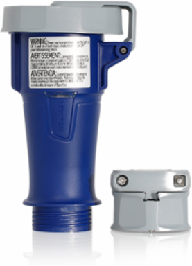 LEV Series 30 Amp IEC Pin & Sleeve Connector, 250 Volt, Industrial Grade, IP66/IP67/IP68/IP69K