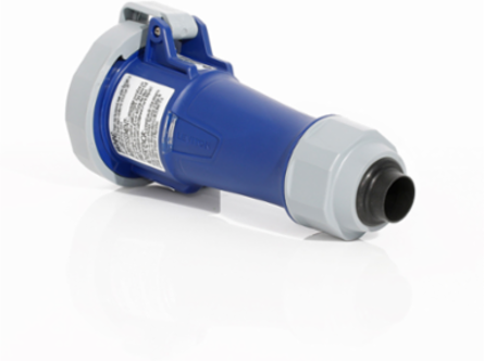 LEV Series 30 Amp 250 Volt 3-Phase IEC Pin & Sleeve Connector, IP66/IP67/IP68/IP69K