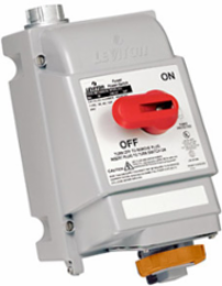 30 Amp Mechanical Interlock, IP67 Waterproof, 125/250 Volt