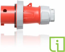 LEV Series IEC Pin & Sleeve Plug, 30 Amp, 480 Volt, Watertight, Industrial Grade