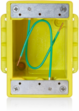 FD Box, Single-Gang, Corrosion-Resistant, 1/2 Inch Conduit Openings, IEC IP66