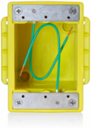 FD Box, Single-Gang, Corrosion-Resistant, 1/2 Inch Conduit Openings, IEC IP66