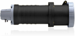 60 Amp 3-Phase North American Pin & Sleeve Connector, IP67 Watertight, Black