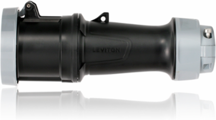 LEV Series 60 Amp 3-Phase Pin & Sleeve Connector, 600 Volt, IP66/IP67/IP68/IP69K