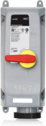 LEV Series 60 Amp 600 Volt IEC Pin & Sleeve Mechanical Interlock, IP66/IP67/IP68/IP69K