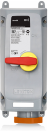 LEV Series IEC 60309 Mechanical Interlock, 60 Amp, 125/250 Volt, Watertight