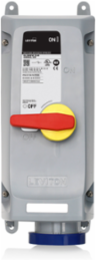 LEV Series 60 Amp 240 Volt 3-Phase Non-Fused Mechanical Interlock