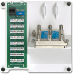 Compact Series Telephone Security & 6-Way Video Panel, 6.55 Inch Width, 3.01 Inch Depth