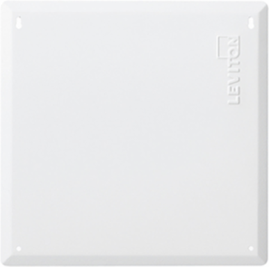 14 Inch Metal Structured Media Flush Mount Cover, Protects Networking Components