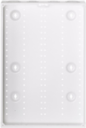 21 Inch Structured Media Enclosure, Metal, White, Surface/Flush Mounting