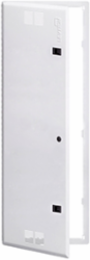 42 Inch Premium Vented Hinged Door, 18-Gauge Steel, White