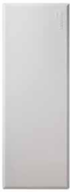 42 Inch Structured Media Flush-Mount Cover, Metal, 18 Gauge Steel