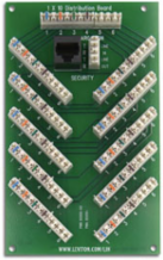 1x10 Bridged Telephone Expansion Board, 6-Line, 3.50 Inch Width, 5.75 Inch Height