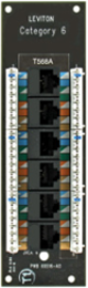 Category 6 Voice & Data Expansion Board with 6 Ports, RoHS Compliant, Taiwan