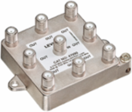 1 x 8 (8-Way) 2GHz Passive Video Splitter, Digital Signal Splitter for 6-8 TVs