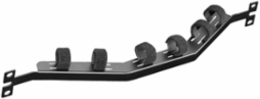 Angled Cable Management Bar for Cat 5e/6/10G, Includes 4 VELCRO Fasteners