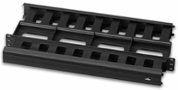 Horizontal Cable Management System 1RU with 1.5"x3" Front & 1.5"x4" Rear