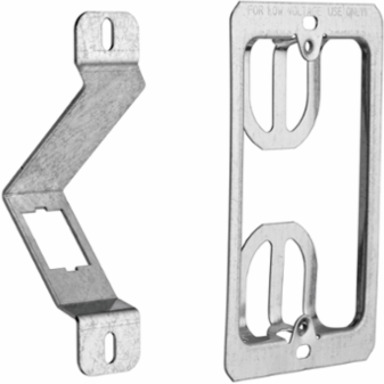 QUICKPORT In-Wall Bracket Kit, Testable Permanent Link for Ethernet Devices