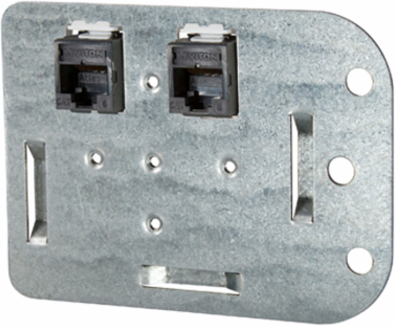 QUICKPORT In-Ceiling Bracket for Ethernet Devices, Plenum Rated