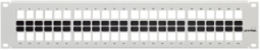 Flat QUICKPORT™ Patch Panel, 48-Port, 2RU, White
