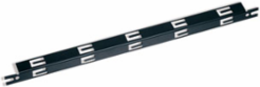 Tie Wrap Bar 19 Inch Wide, 1 Inch High, 1-1/2 Inch Deep, Flat Type