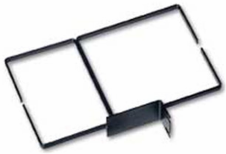 6 Inch Vertical Manager Ring, 4-Pair Cable Capacity: 360 Rear, 500 Front