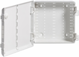 14 Inch Wireless Structured Media Enclosure, Plastic, Vented Door, UL Compliant