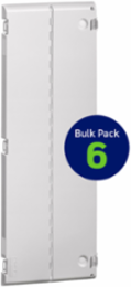 42 Inch Vented Hinged Door, Plastic, 6 Pack, UL Compliant