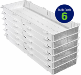 42 Inch Wireless Structured Media Enclosure, Plastic, 6 Pack, UL Compliant