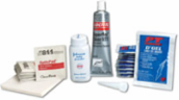 Fiber Optic Fan-Out Kit Consumables with Lint-Free Wipes, Sealant, Talc Powder