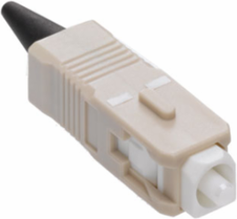 FAST-CURE SC Fiber Optic Connector, Beige, OM1/2, 900 m, 3mm