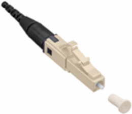 FASTSPLICE Fusion Splice-On Connector, LC, Multimode OM1, Beige, 900 m, 12-Pack